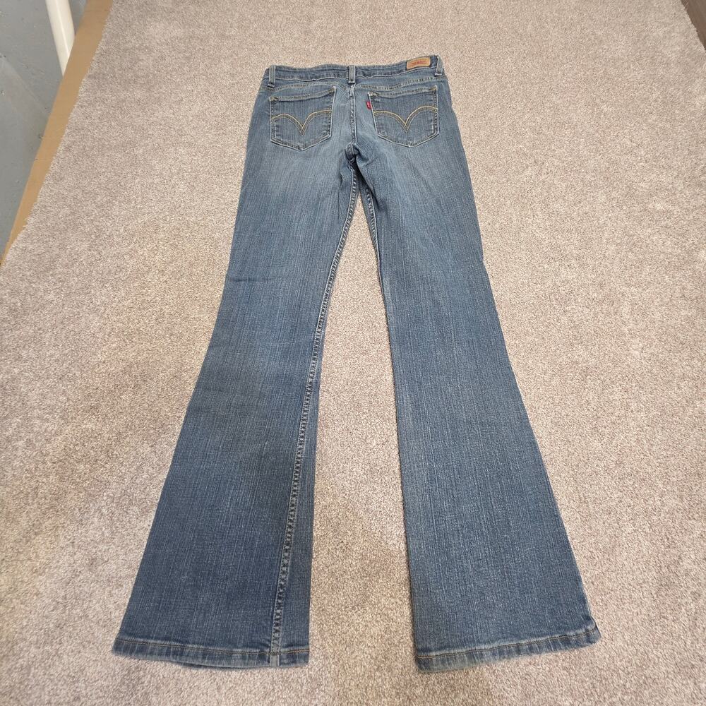 Vintage Y2K Low Rise 2000s indie sleaze Levi's 518 Super low Bootcut Jeans sz 7M